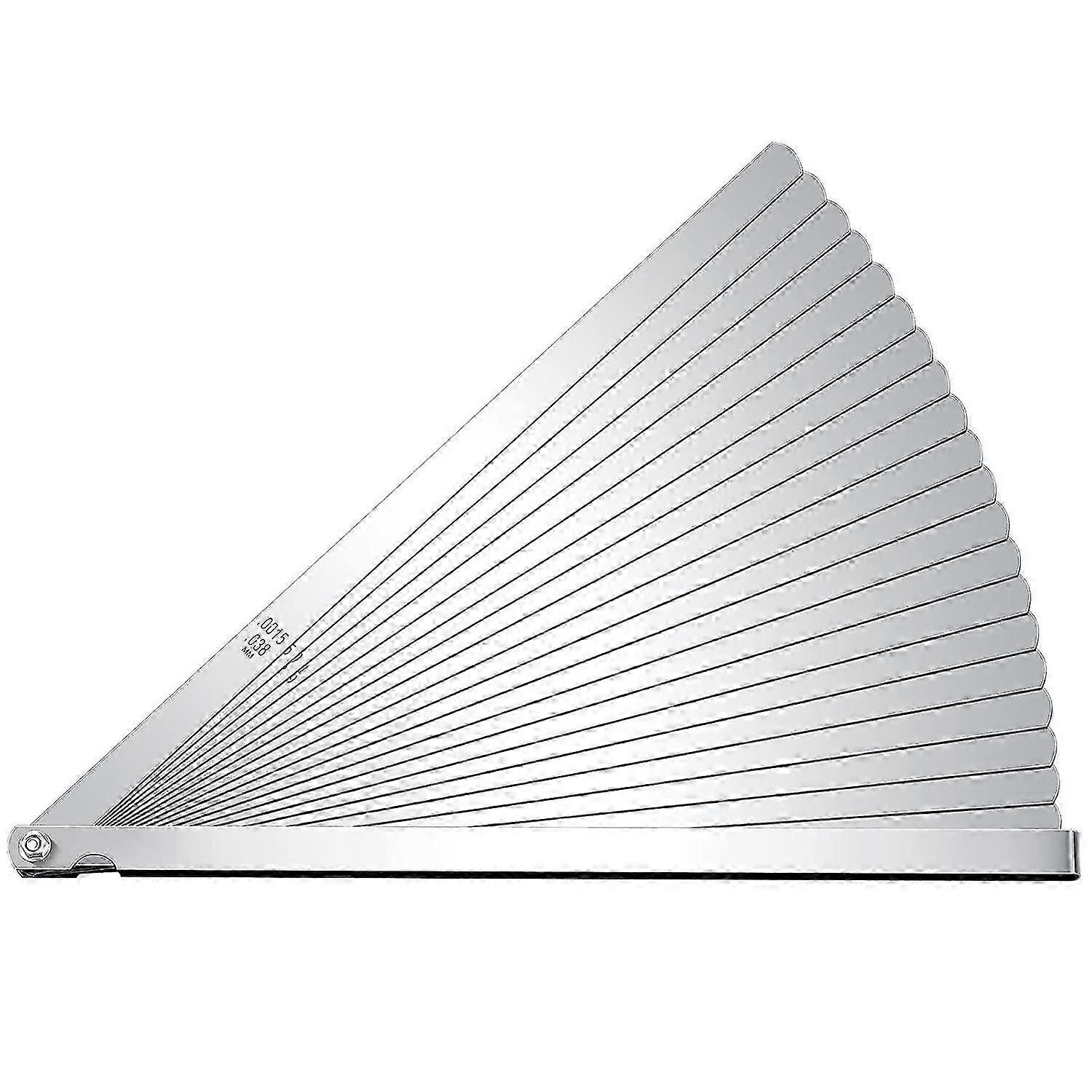 Durable Metric/Imperial Feeler Gauge Set for Accurate Mechanical Measurements