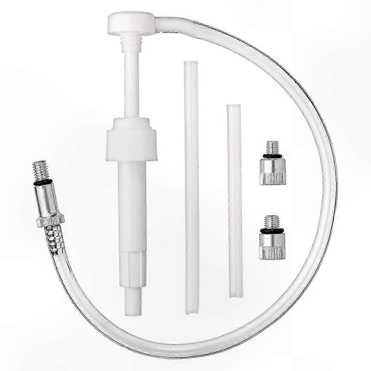 Fluid Pump for Quart Bottles ,Gear Oil,Transmission and Differential Fluid with This 8cc Hand Pump with 28mm Bottle Cap