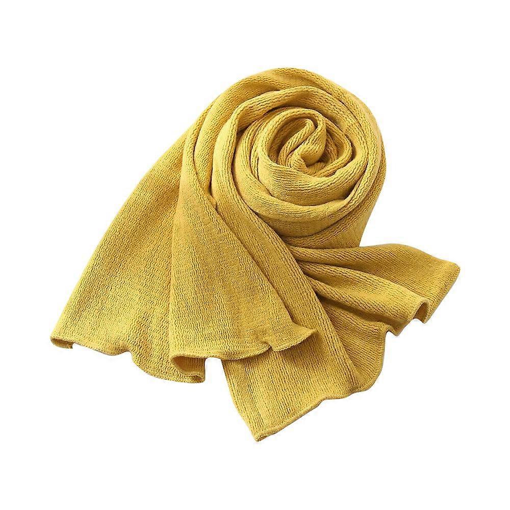 Women's Long Warm Shawl Solid Color Winter Warm Scarf