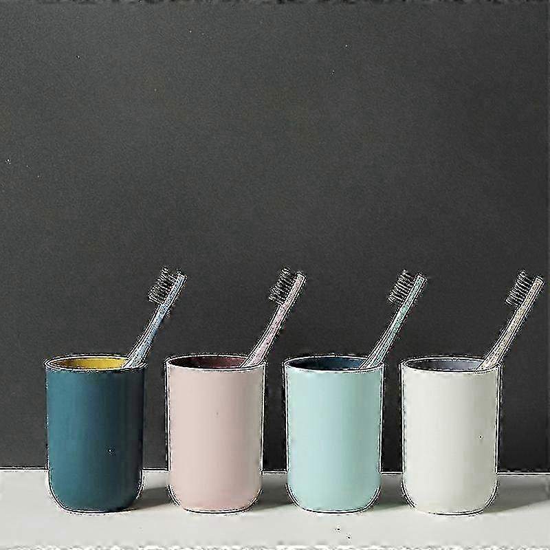 4-Pack Toothbrush Holders for Bathroom and Kitchen Use hwy