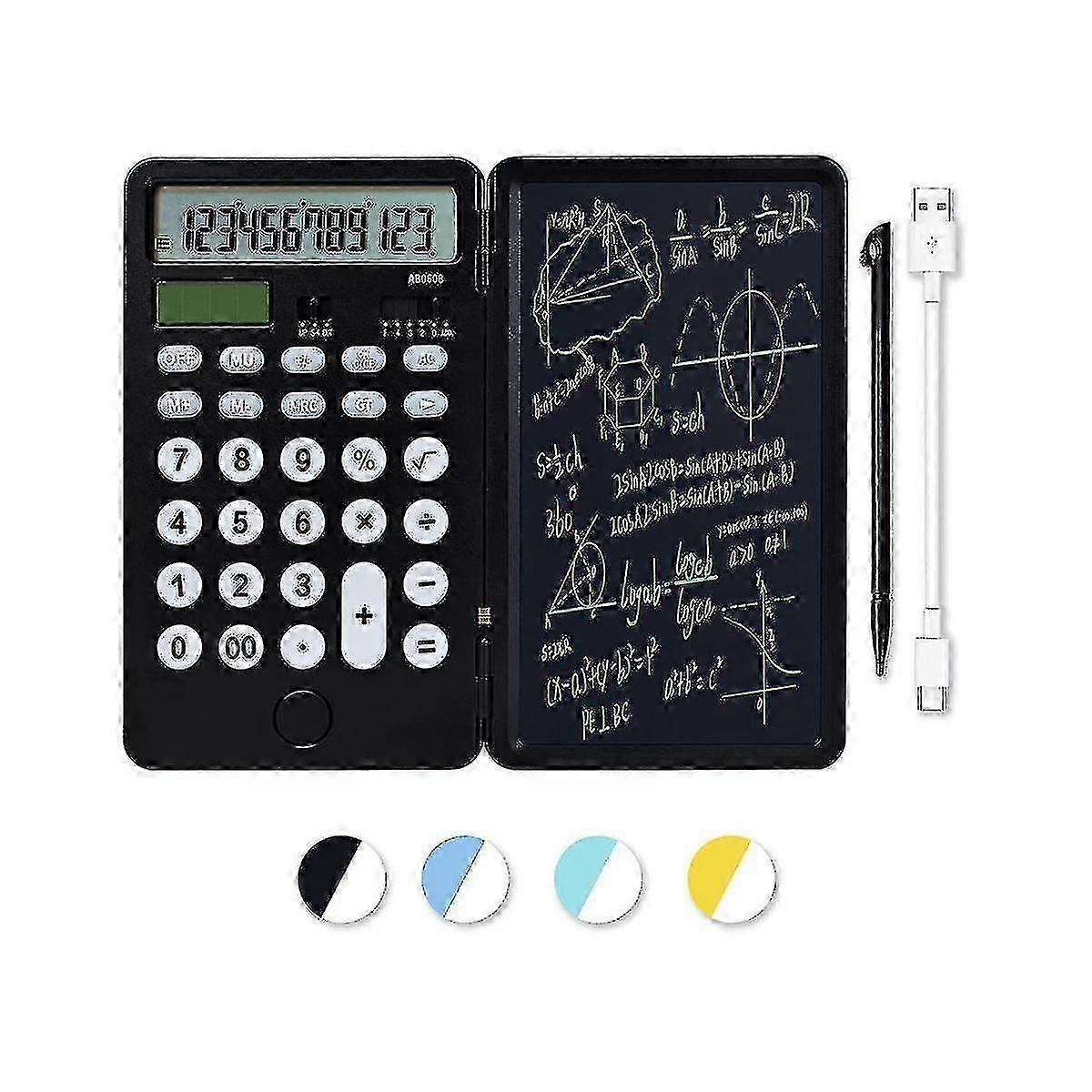 12 Digit Display Office Desk Calcultors With Erasable Writing Table...