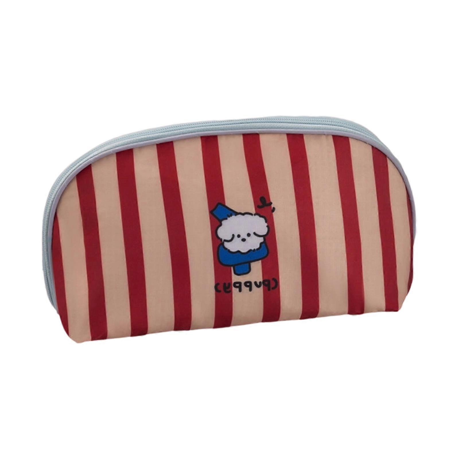 Practical Travel Underwear Packing Cubes Multiple Compartment Storage Bag Solution for Household Travel Daily Use  Red