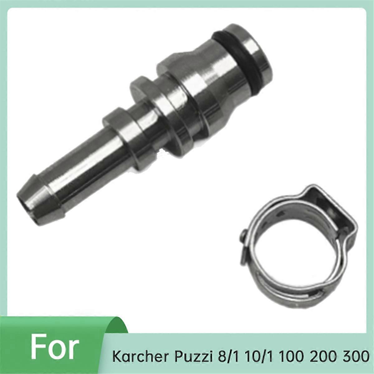 Stainless Steel Nipple Connector for Puzzi 8/1 10/1 100 200 300 Cleaning Machine Replacement Connec