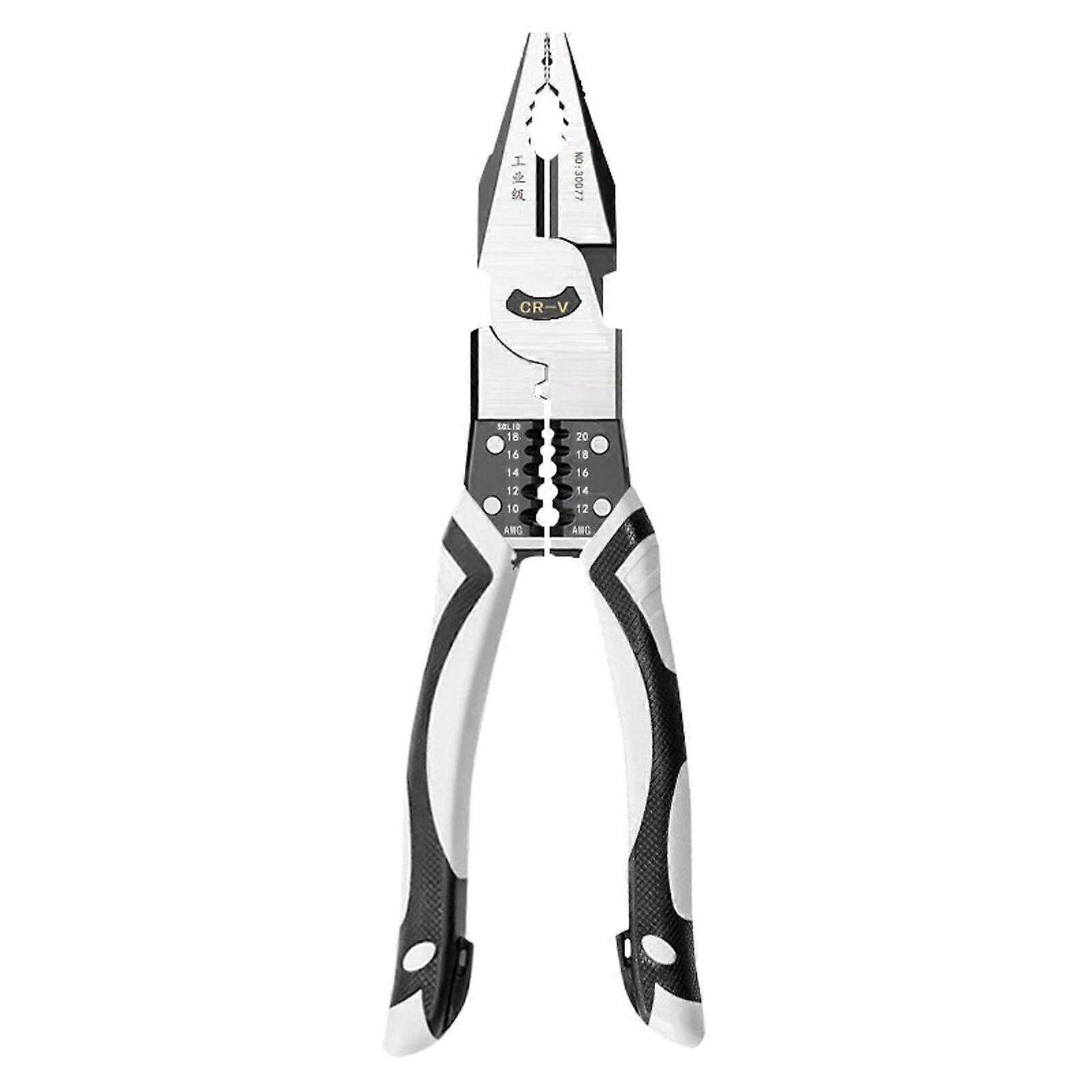 Professional Electrician Plier Set - Diagonal & Long Nose Pliers for Household Repairs, Car Maintenance, Labor-Saving Design