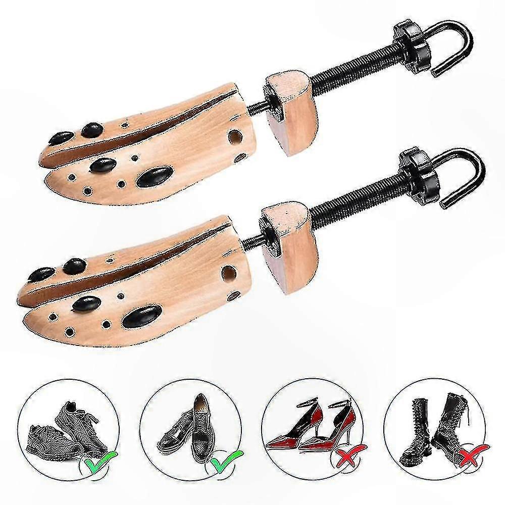 Verstellbare Schuhspanner für Männer und Frauen - 2er-Pack für bequeme Passform