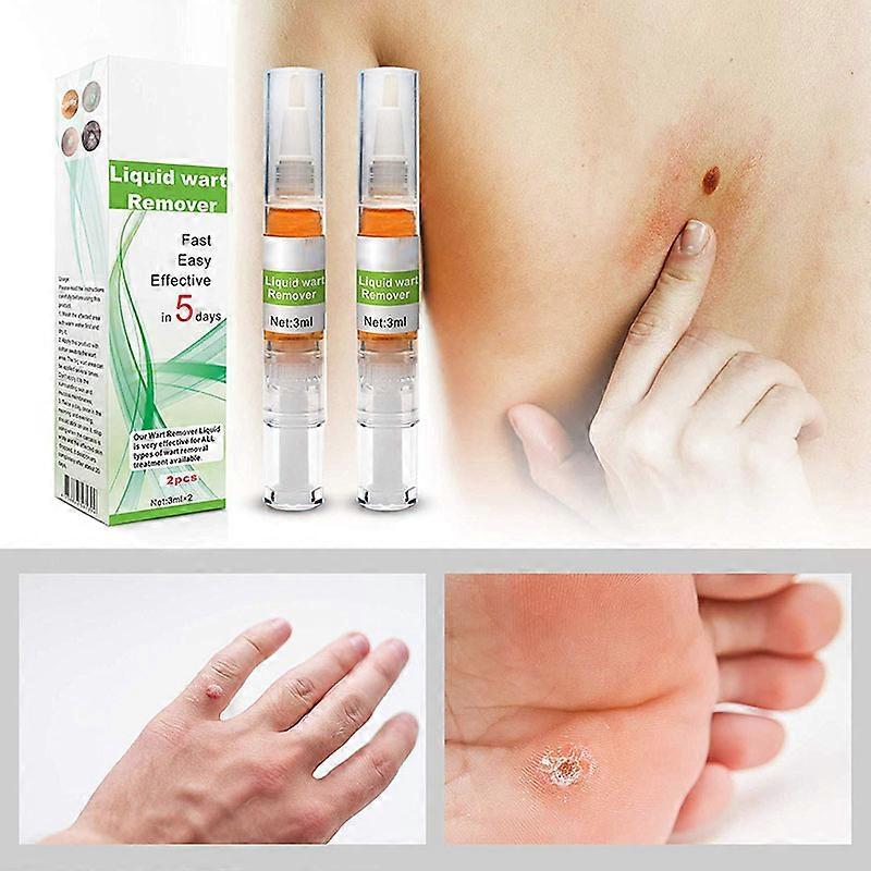 Liktornfjerner, hard hudfjerner, hard hud eliminator, hard hud og liktornfjerner, væske, 3 ml, ny