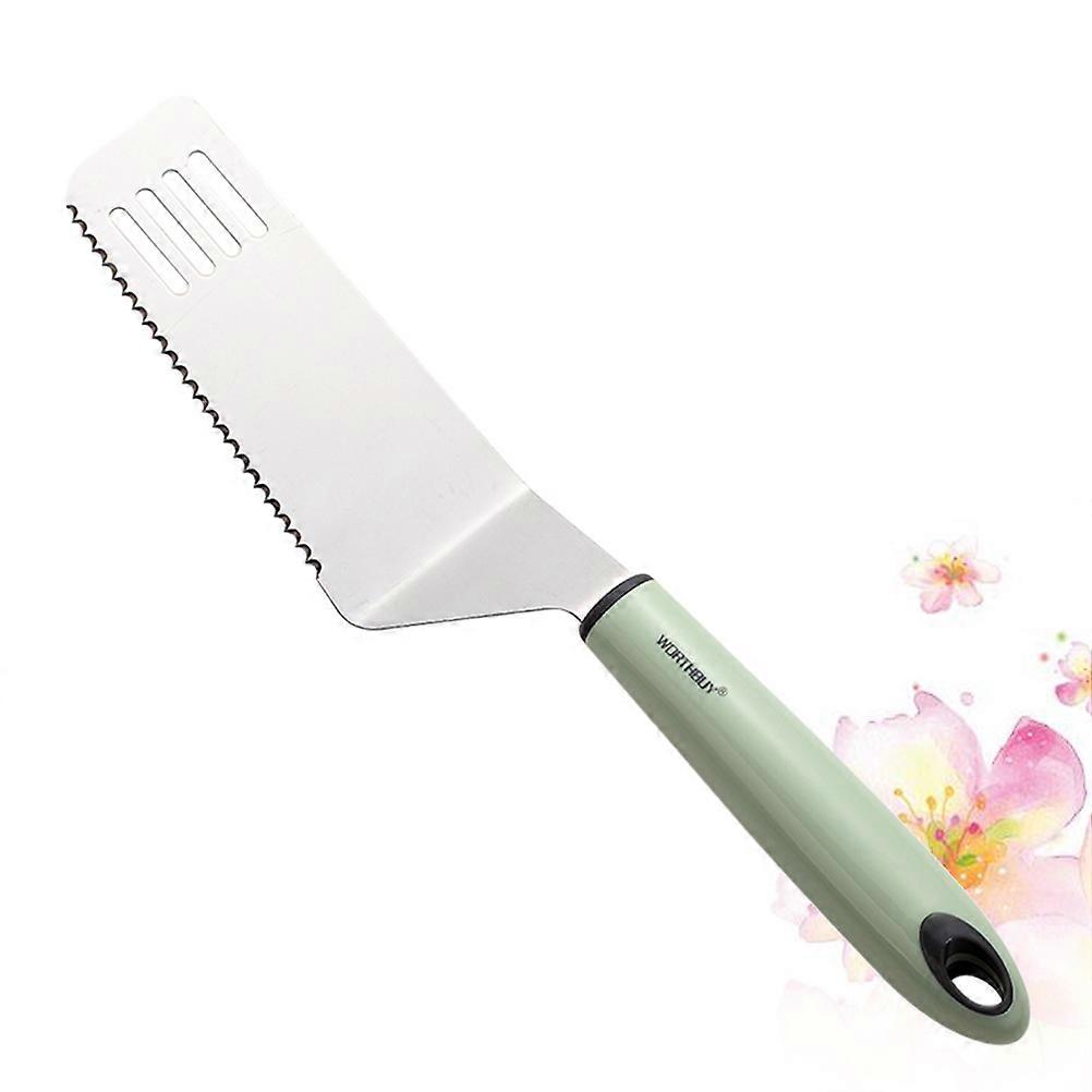 Slotted Cooking Made of for Easy Food Flipping and Oil Drainage Piece