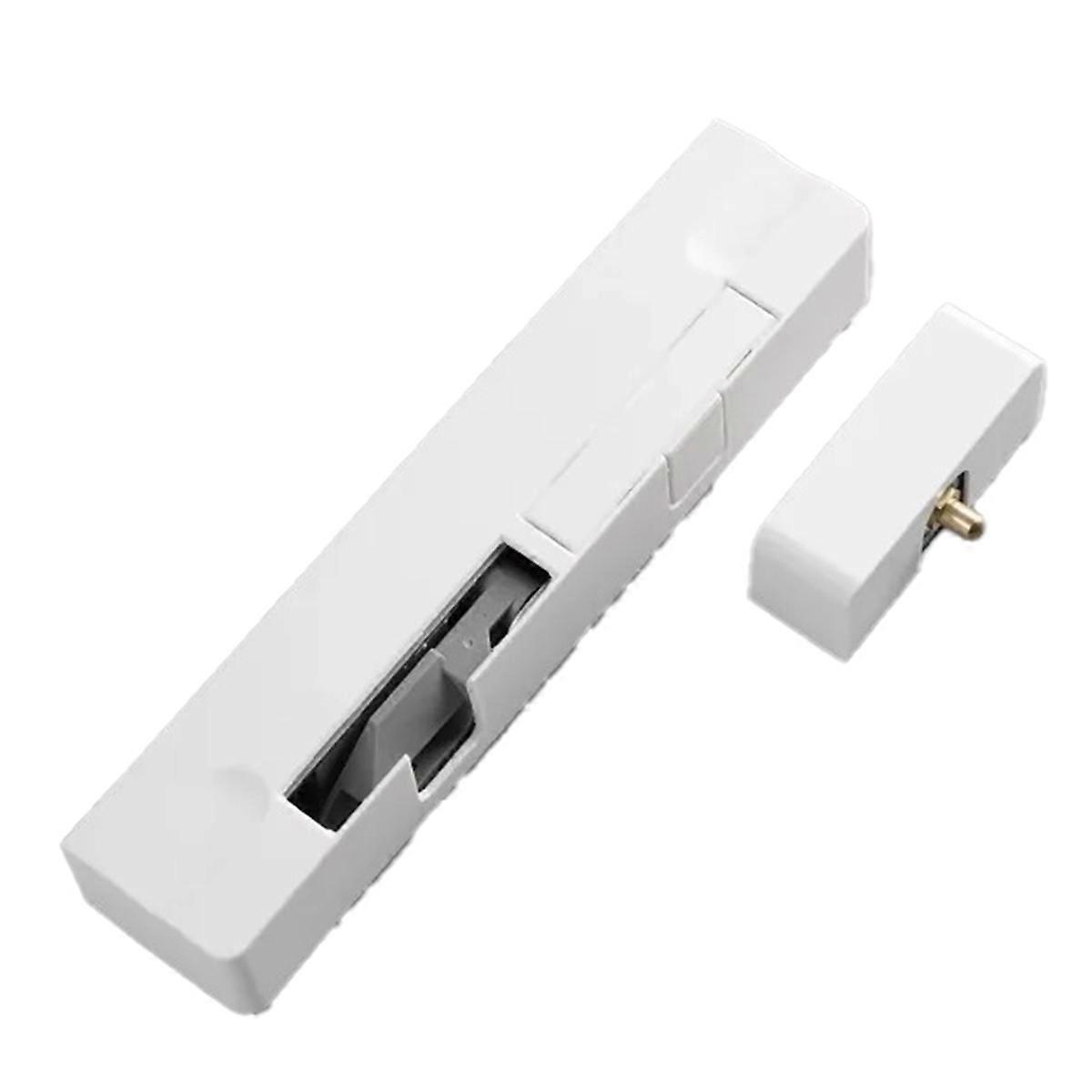 Door Closer Stopper Automatic Closer Lock Retractable White Right