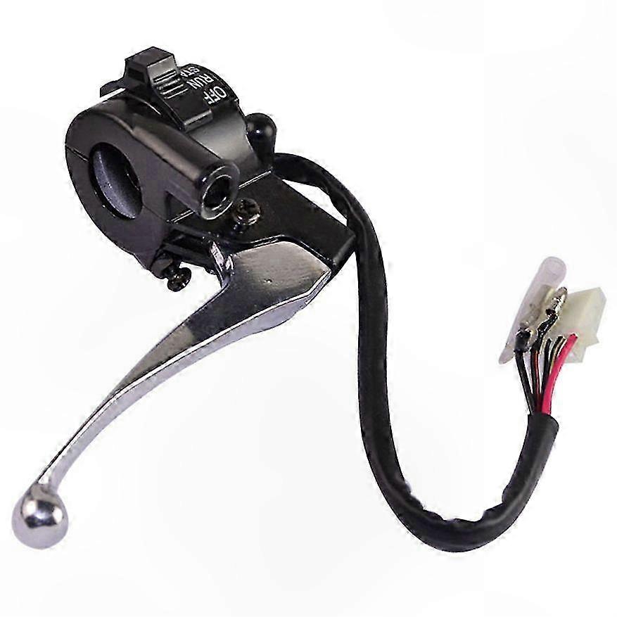 Dirt Bike Throttle Housing with Start Kill Switch and Brake Lever for PW50 PW80 PY50 G50T Models