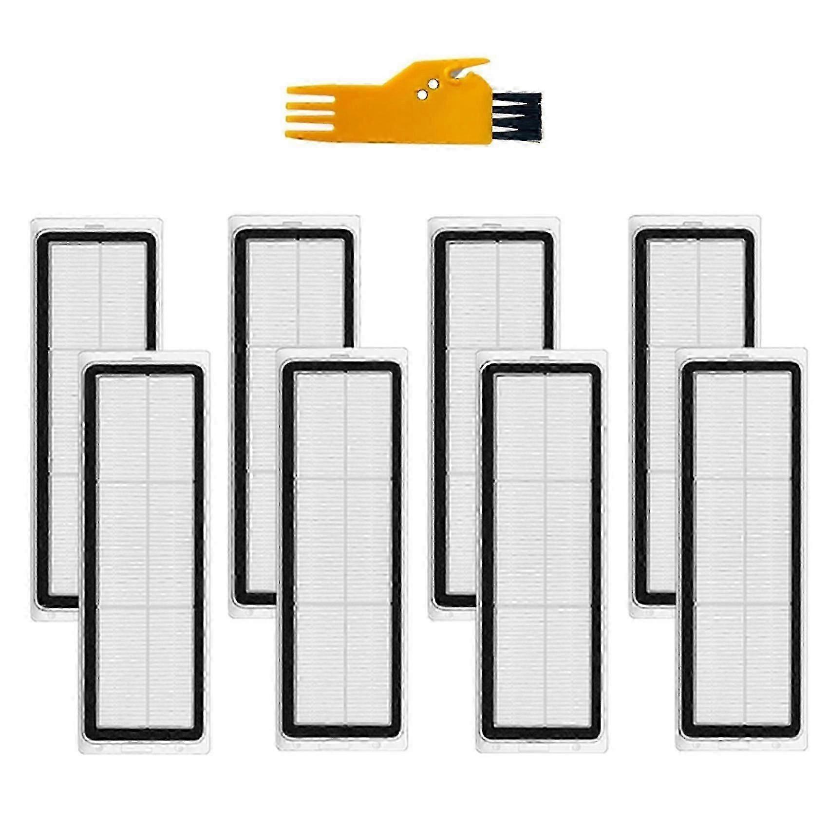 8Pcs HEPA Filter Replacement for W10 Sweeping Mopping Robot Vacuum Cleaner Parts Filter with Bird B