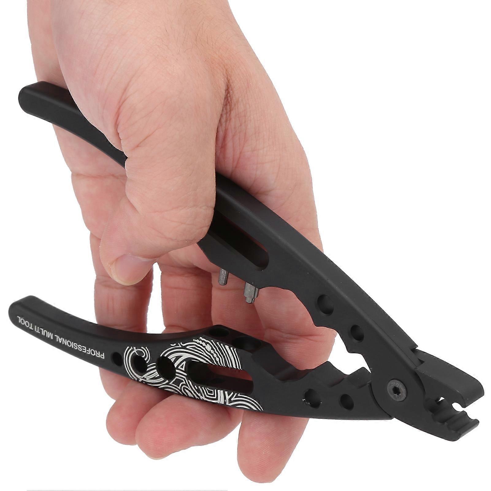 Multi-Function Aluminum Alloy Shock Shaft Pliers Wrench 78g