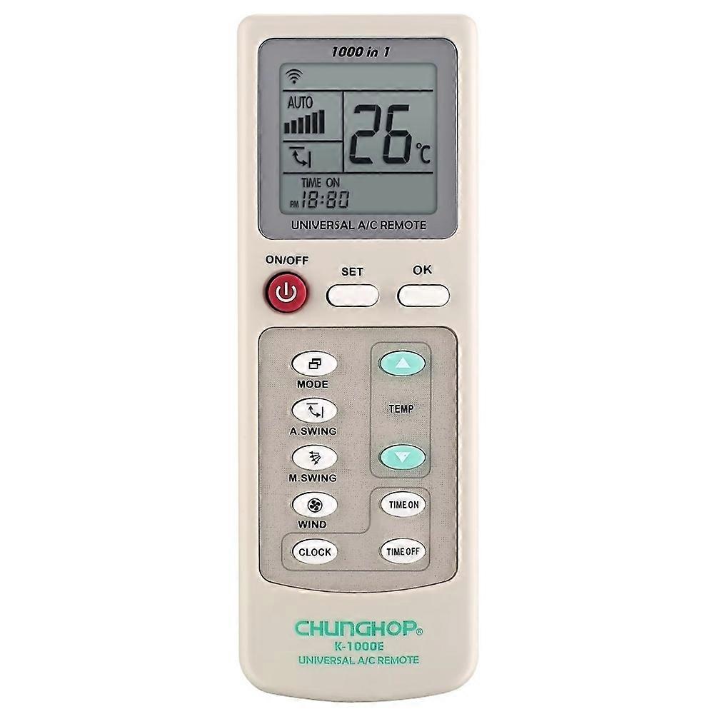 Chunghop Universal A/C Remote Control (K-1000E)