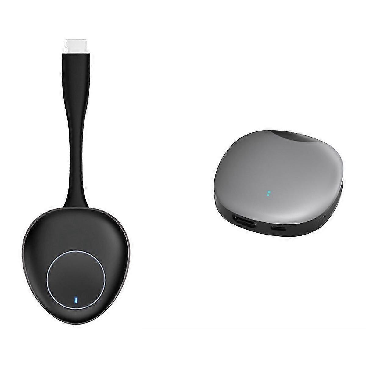 4K Wireless -Compatible Transmitter and Receiver Kit 50M Range Enterprise Extender for PC TV Displa