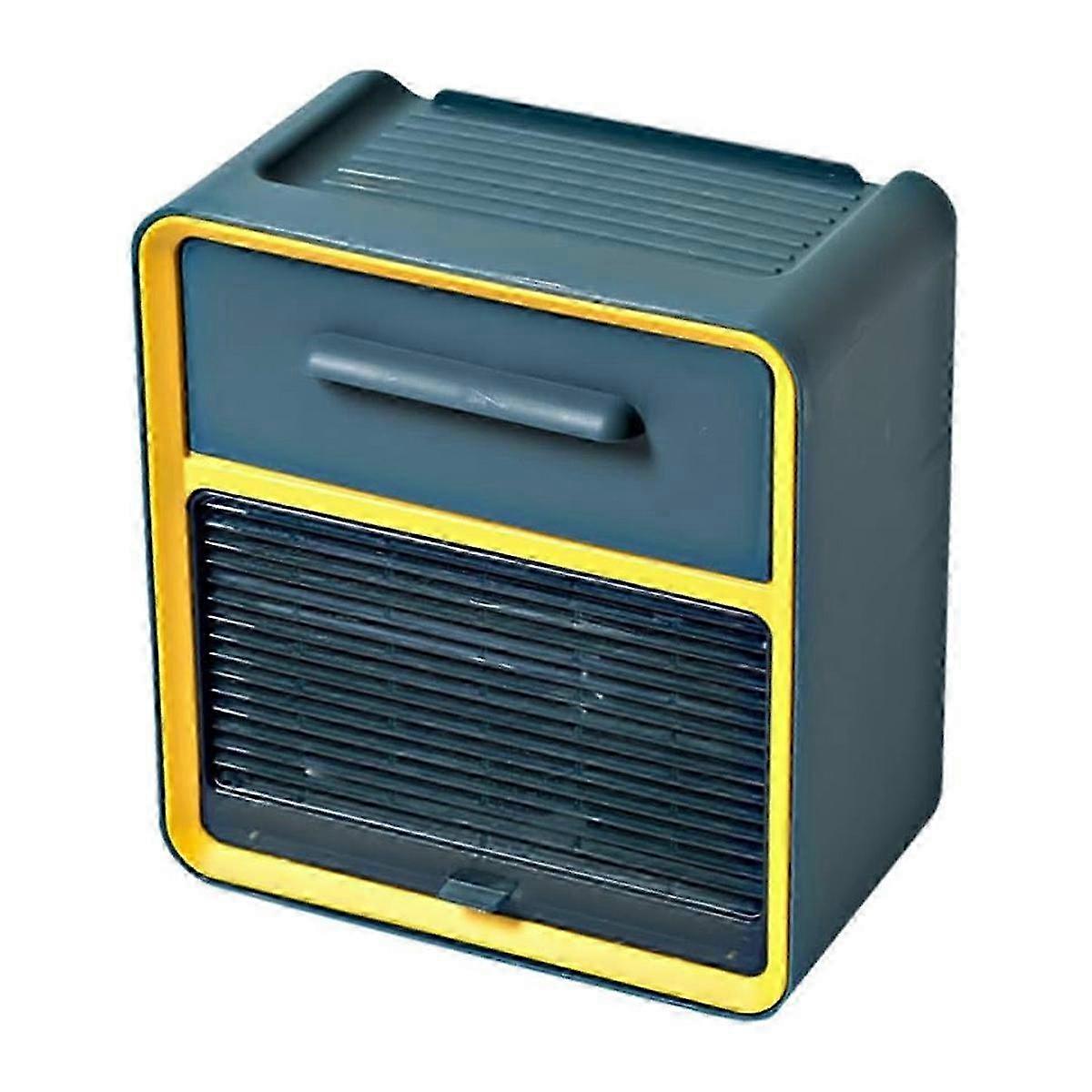 Waterproof Wall-Mount Toilet Paper Holder, Double Layer, No Punch 2025