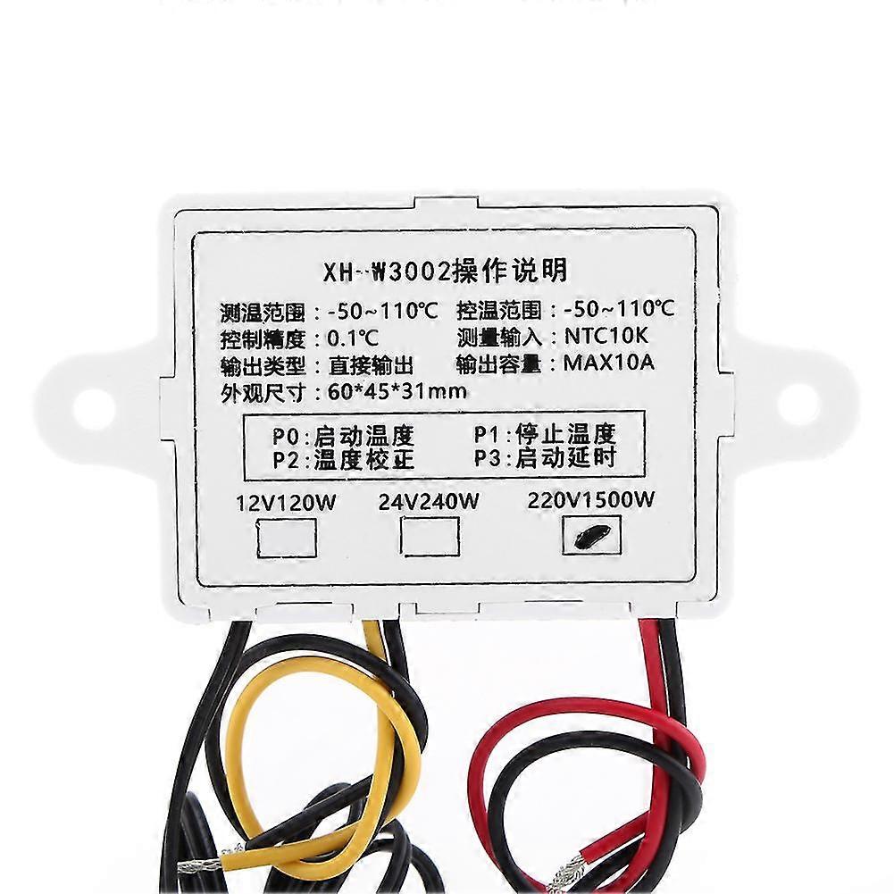 Thermostat Temperature Controller Control Switch Support Delay Start (AC220V) 2025