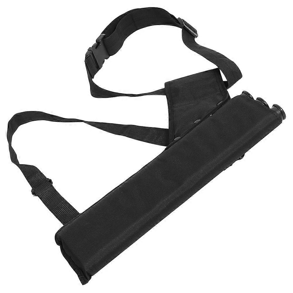 Archery Quiver 3 Tubes Arrow Holder for Back or Waist Use, Durable Lightweight Arrow Tube Carrier for Bow Hunting and Target Practice