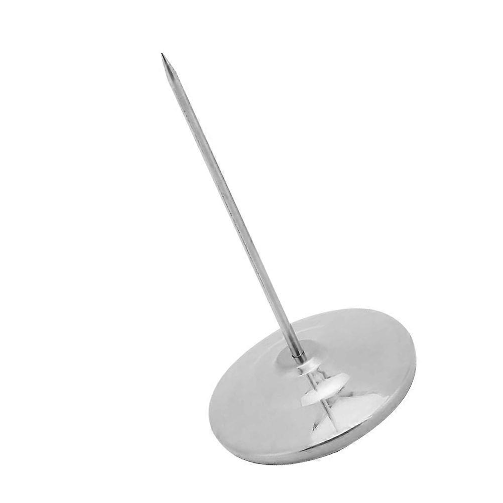 Menu Fork Stainless Steel Receipt Spike for Holding Use 1Pcs Silver Color
