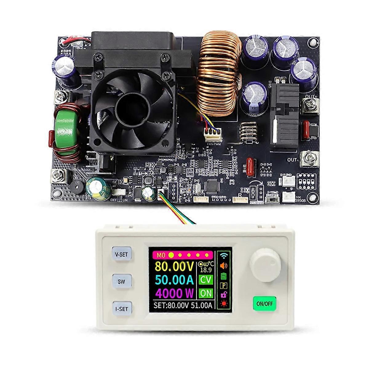 XY8050S CNC DC Buck Power Supply 80V/50A/4000W Adjustable