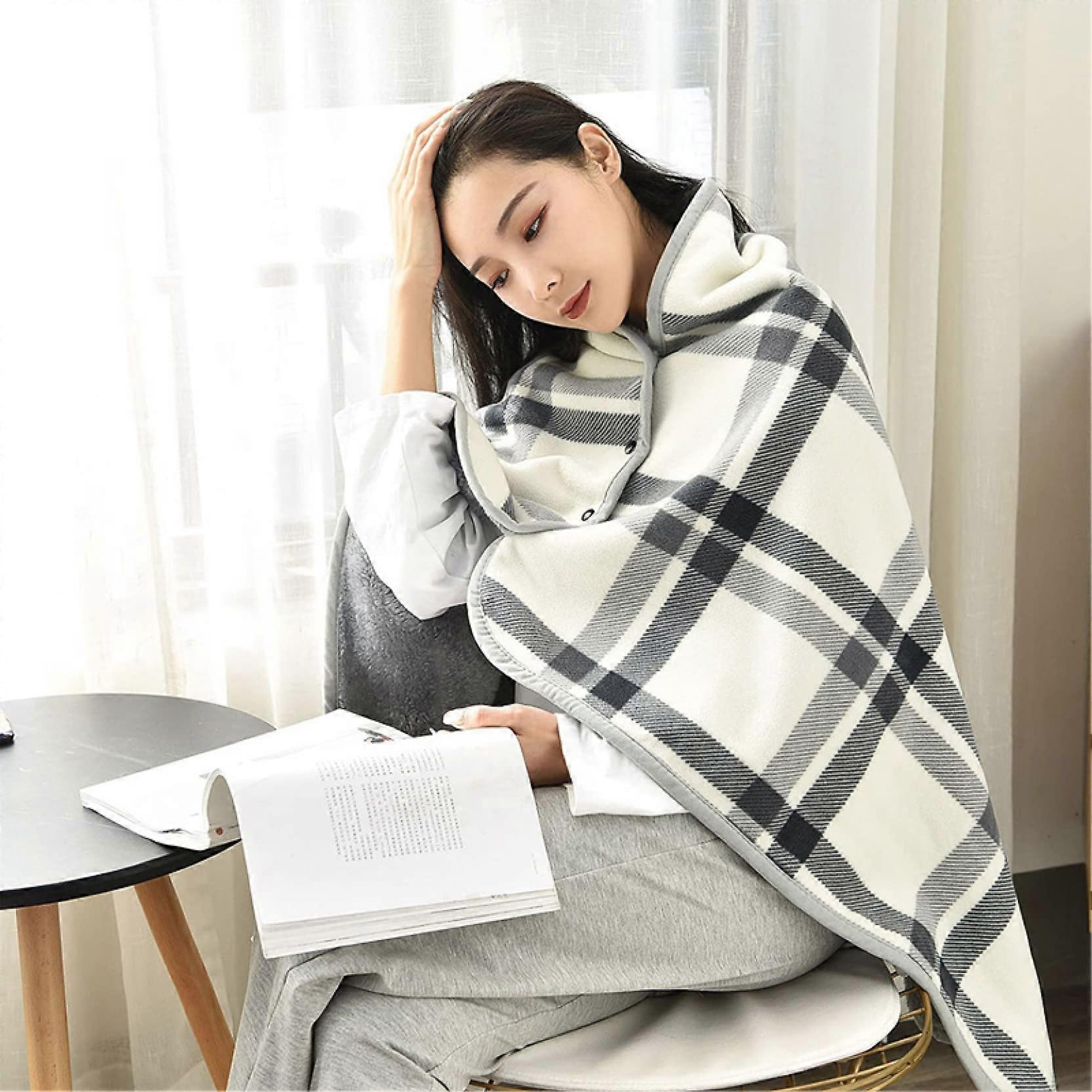 Knee Blanket Pattern Pattern 1 Oversized 80x130 Cm Fluffy For Women Cold Weather Protection