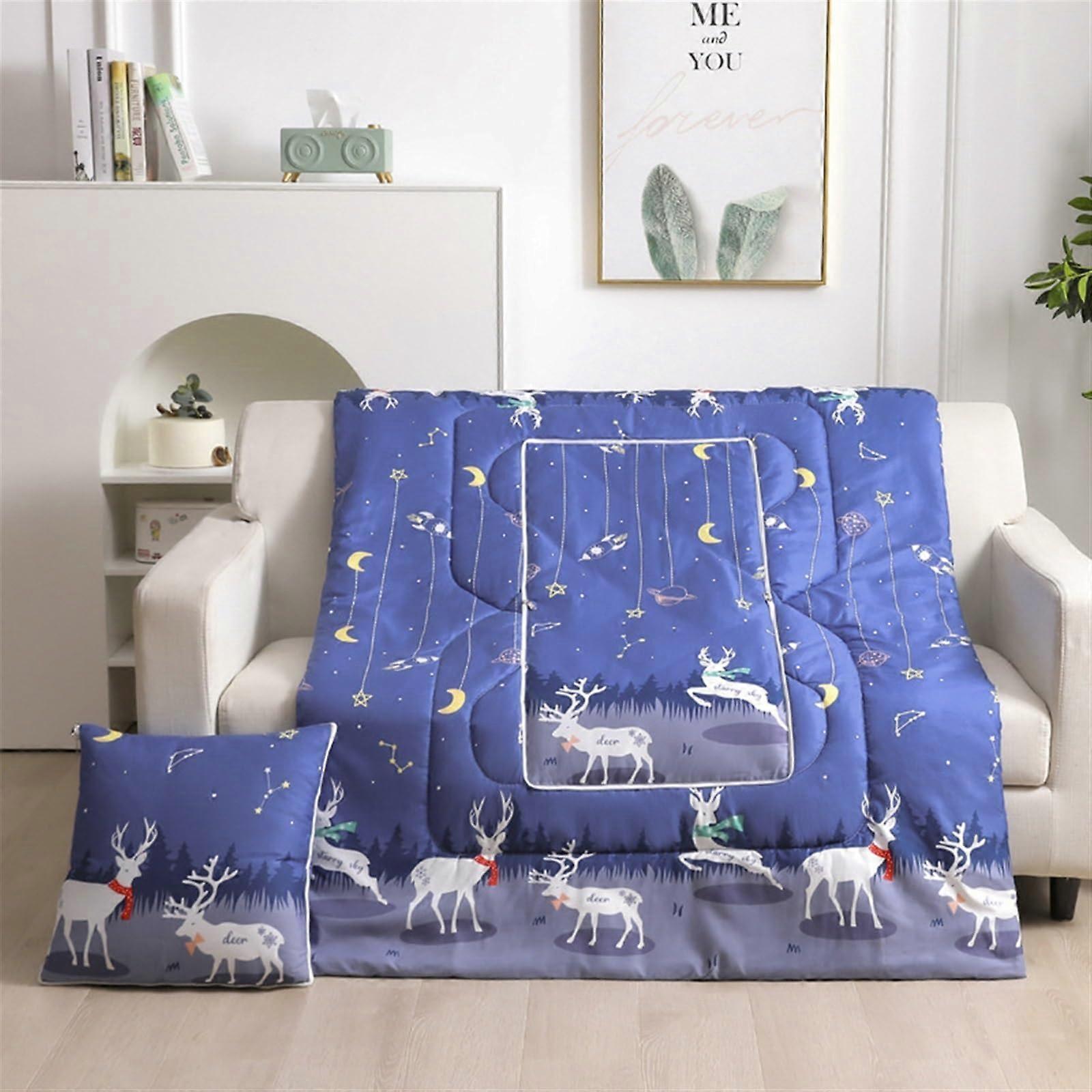 Pillow Blanket 2 In 1 Travel Blanket And Pillow Blanket For Adults And Children Suit 24 Soft Warm Sleeping Blanket