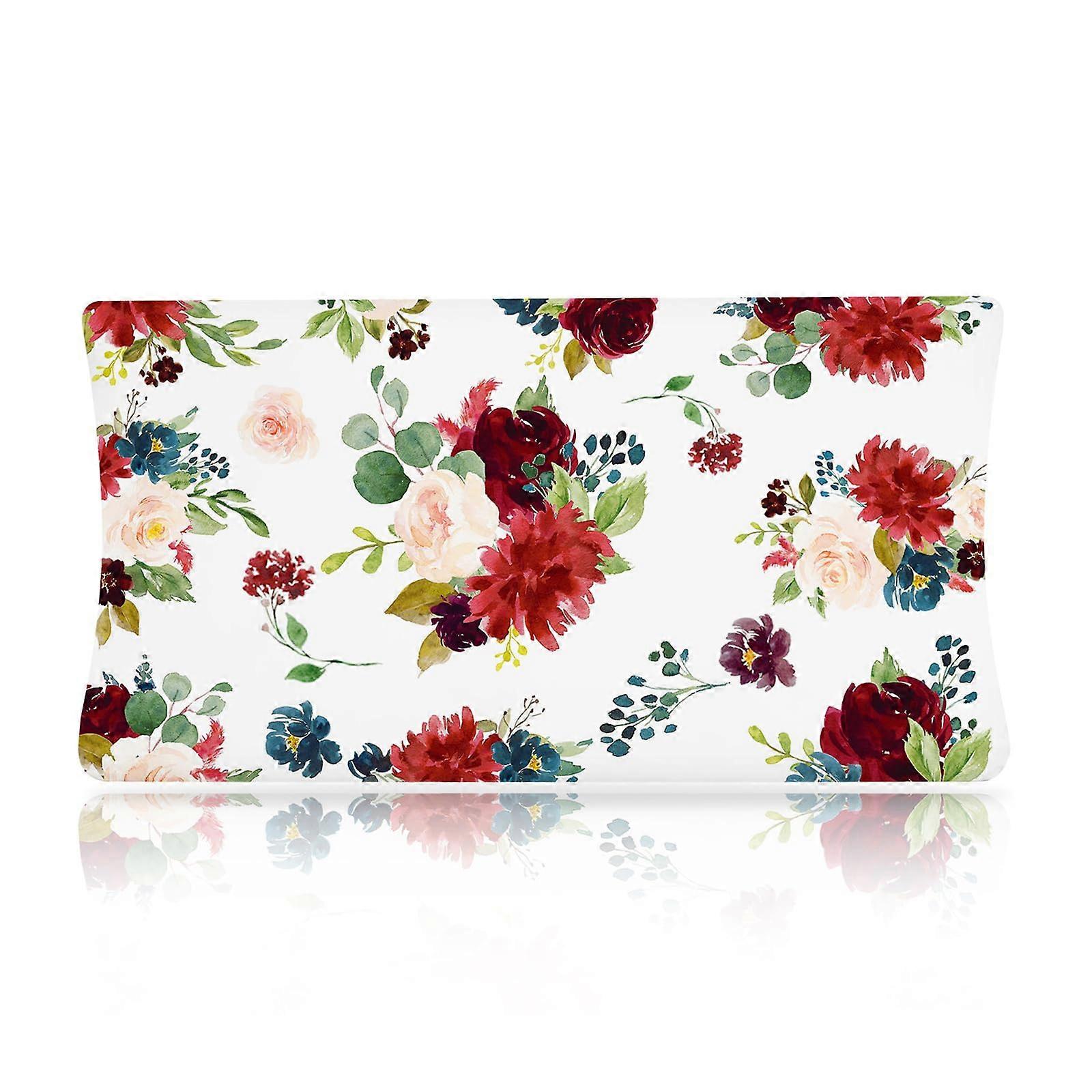 Portable Elastic Baby Changing Pad Cover, Soft Waterproof Changing Table Pad Cover for Travel, Fits Standard Size Cribs