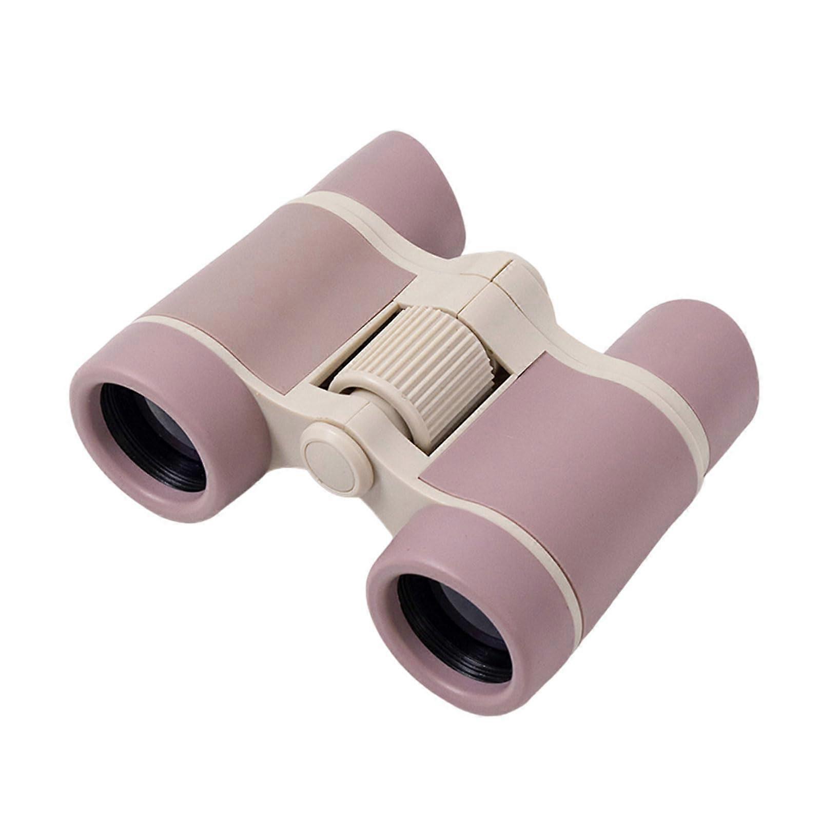 Kids 4x30 Binoculars Lightweight And Easy To Use For Outdoor Exploration And Wildlife Observation Purpurate