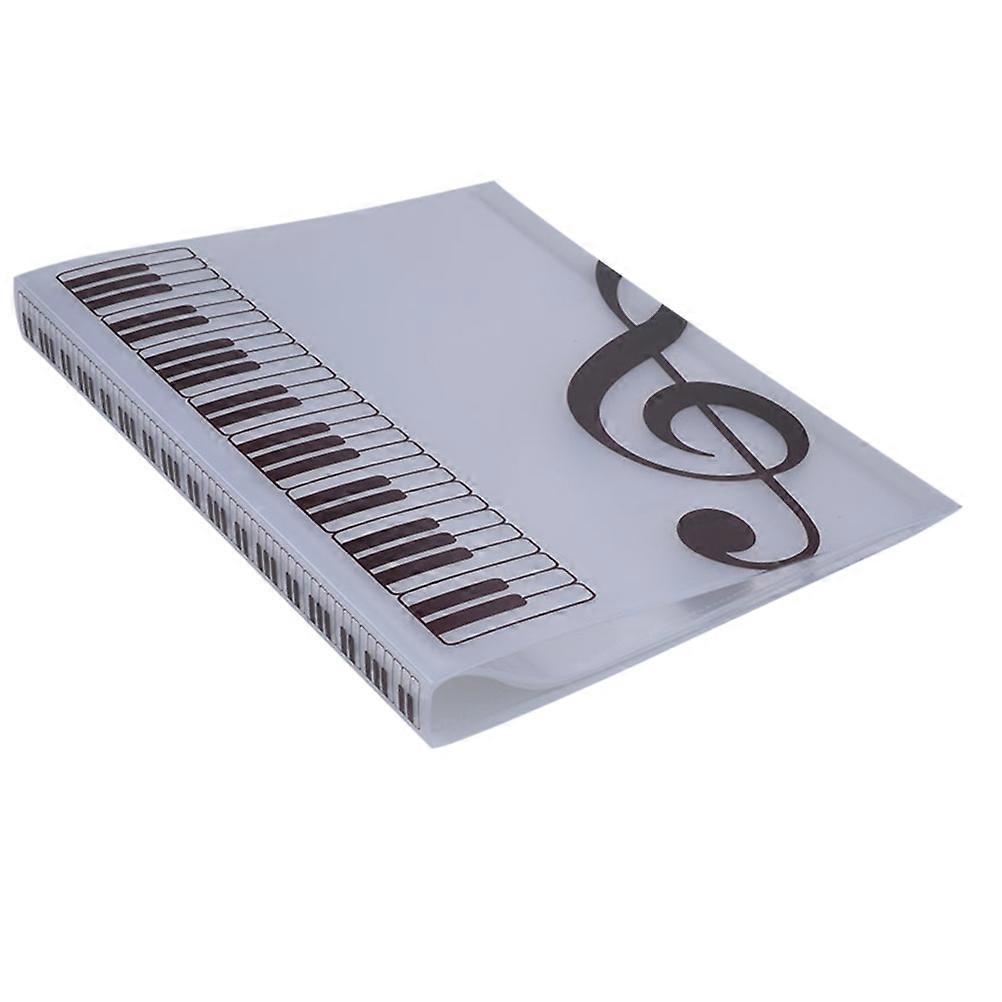 Paper Folder for Document Holding with 40 Pockets Music Sheet Holder