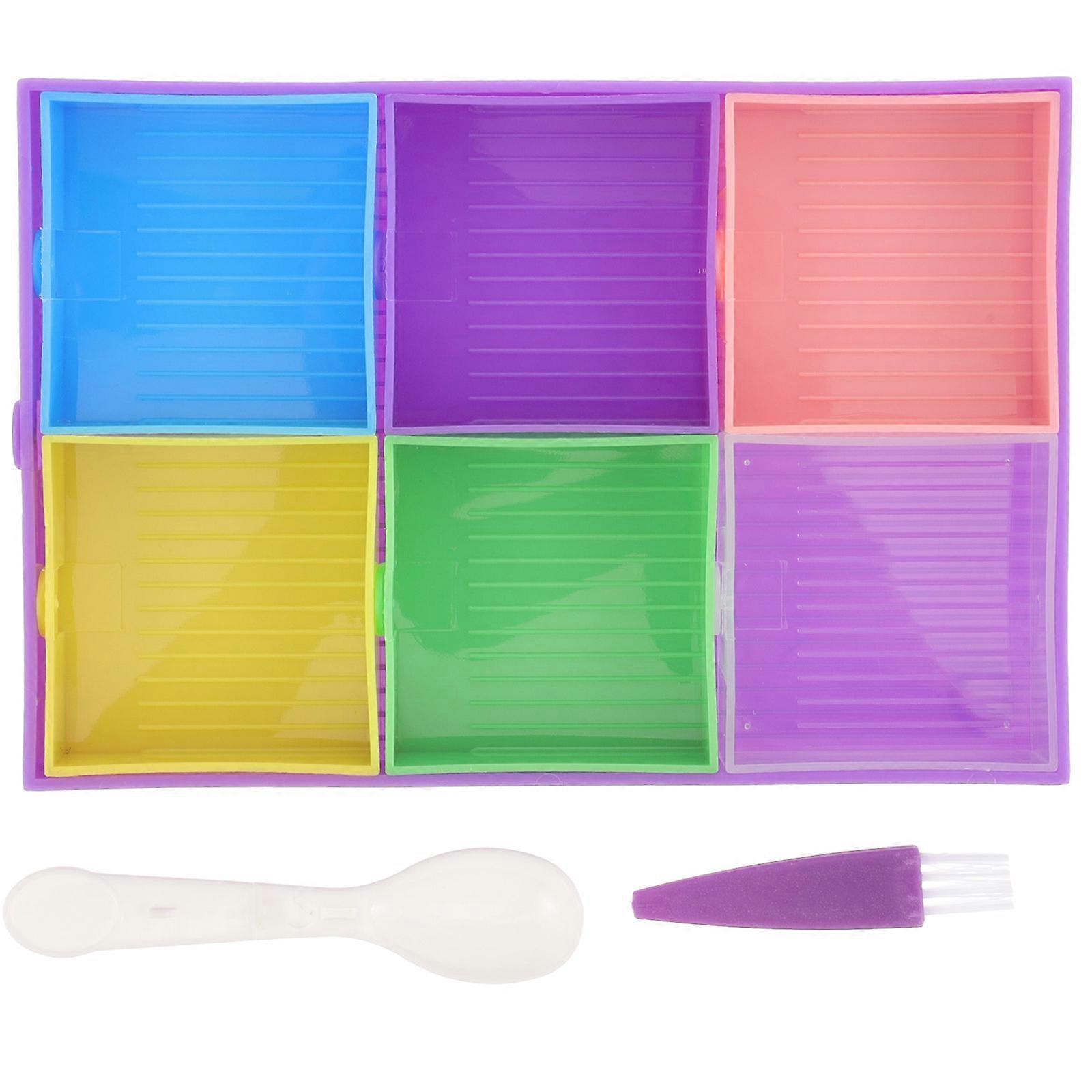 Diamond Storage Tray Multi Color Container for Jewelry 3Sets