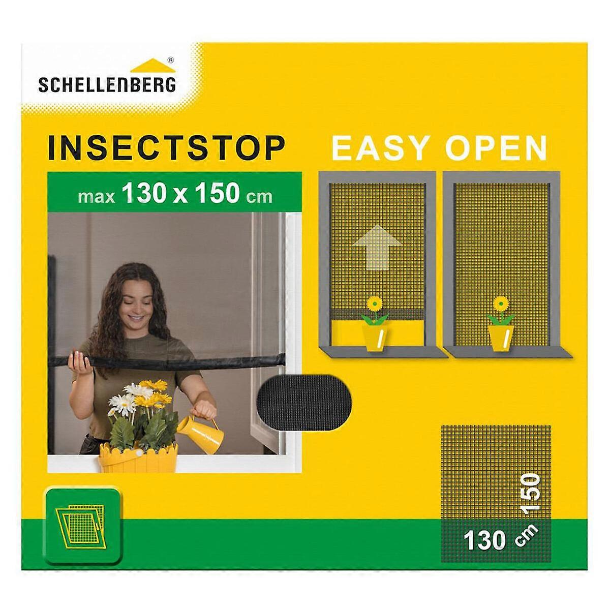 Klamboe Schellenberg Easy Open Antraciet (130 x 150 cm)
