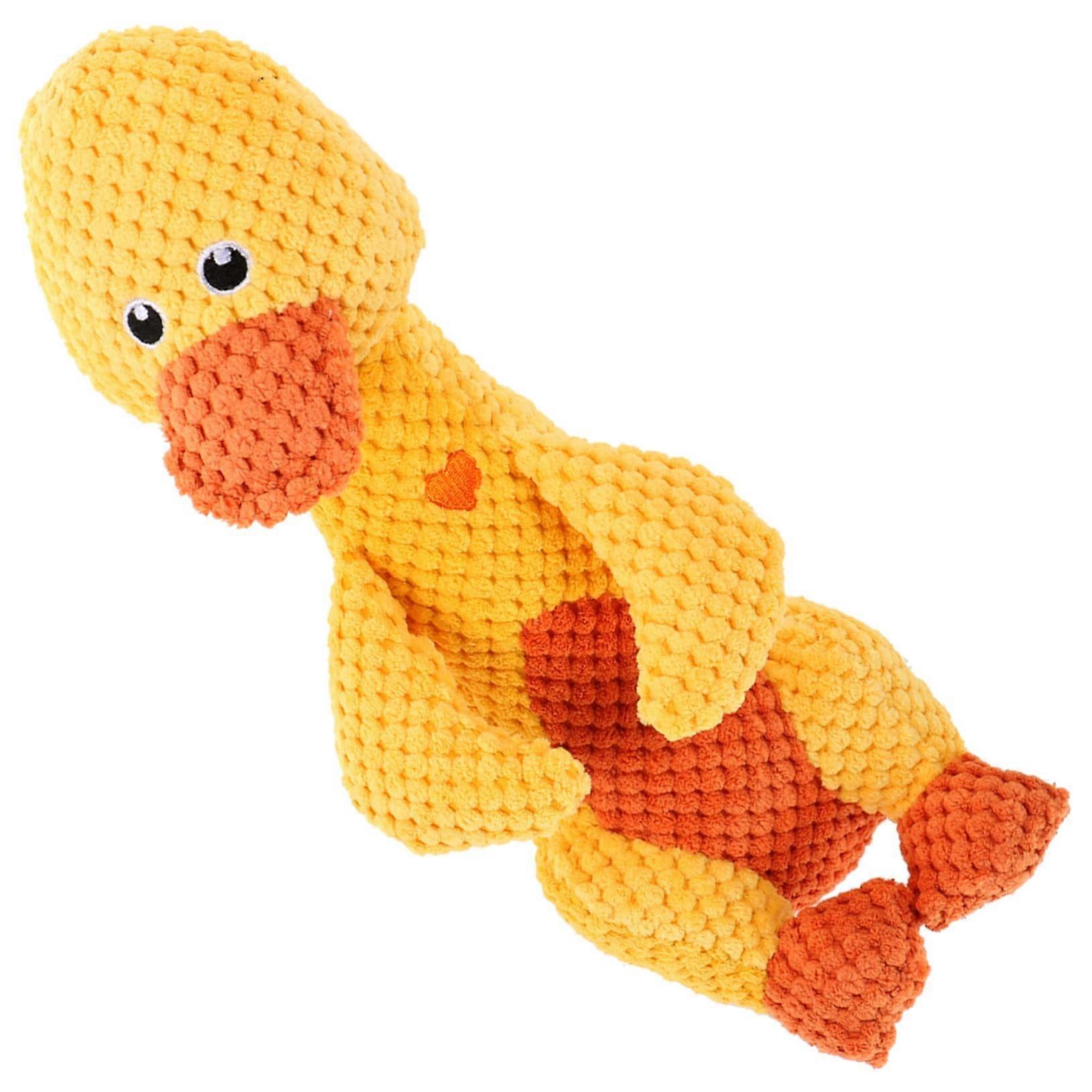 Interactive Plush Dog Squeaky Chew Toy, Cartoon Animal Shape, Durable Teeth Cleaning Plush Toy For Puppies