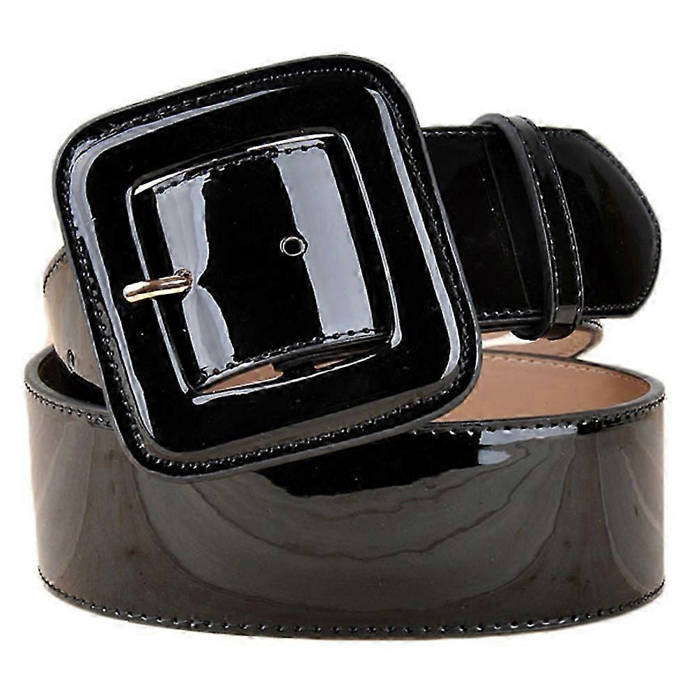 "1 قطعة حزام جلد طبيعي على الطراز الأوروبي حزام نسائي حزام خصر قابل للتعديل"