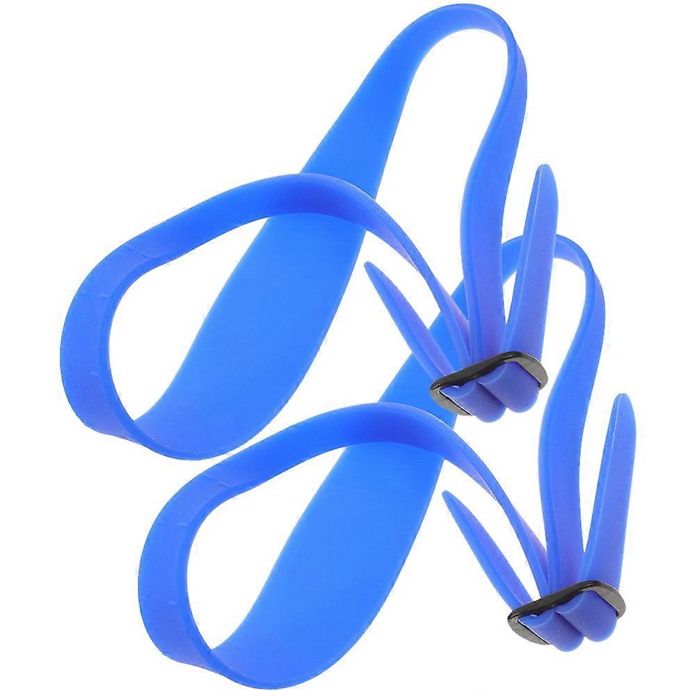 Hair Cutting Guide 8 Pcs Adjustable Neckline Shaving Template For Men Blue Silicone Helping Tools For Home And Salon Use
