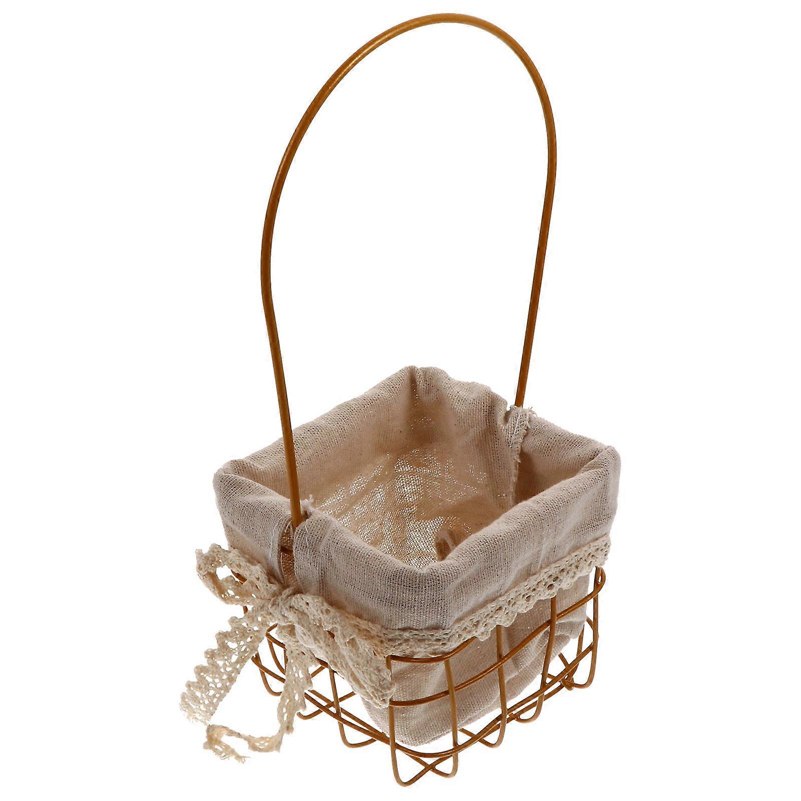 Storage Basket Basket for Storage 3Pcs Flower Design