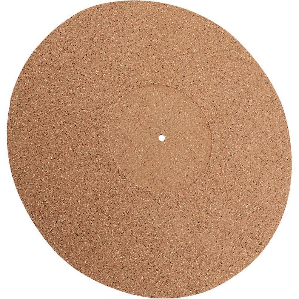 Cork Turntable Mat 2Pcs Anti-Static Design For Vinyl Record Players Functional Gift For Friends Family