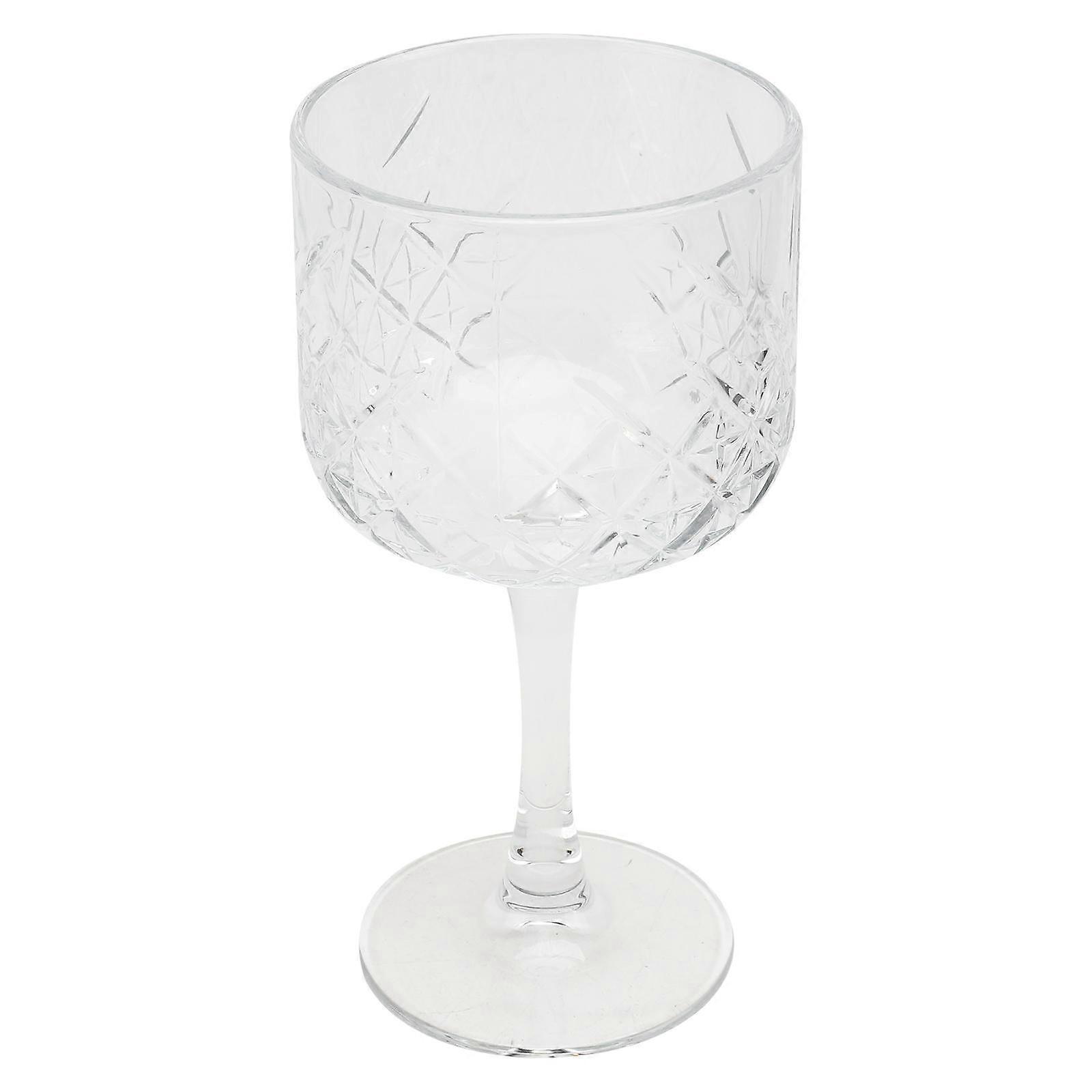 Glass Cup European Style Creative Transparent Goblet for Party 1Pcs
