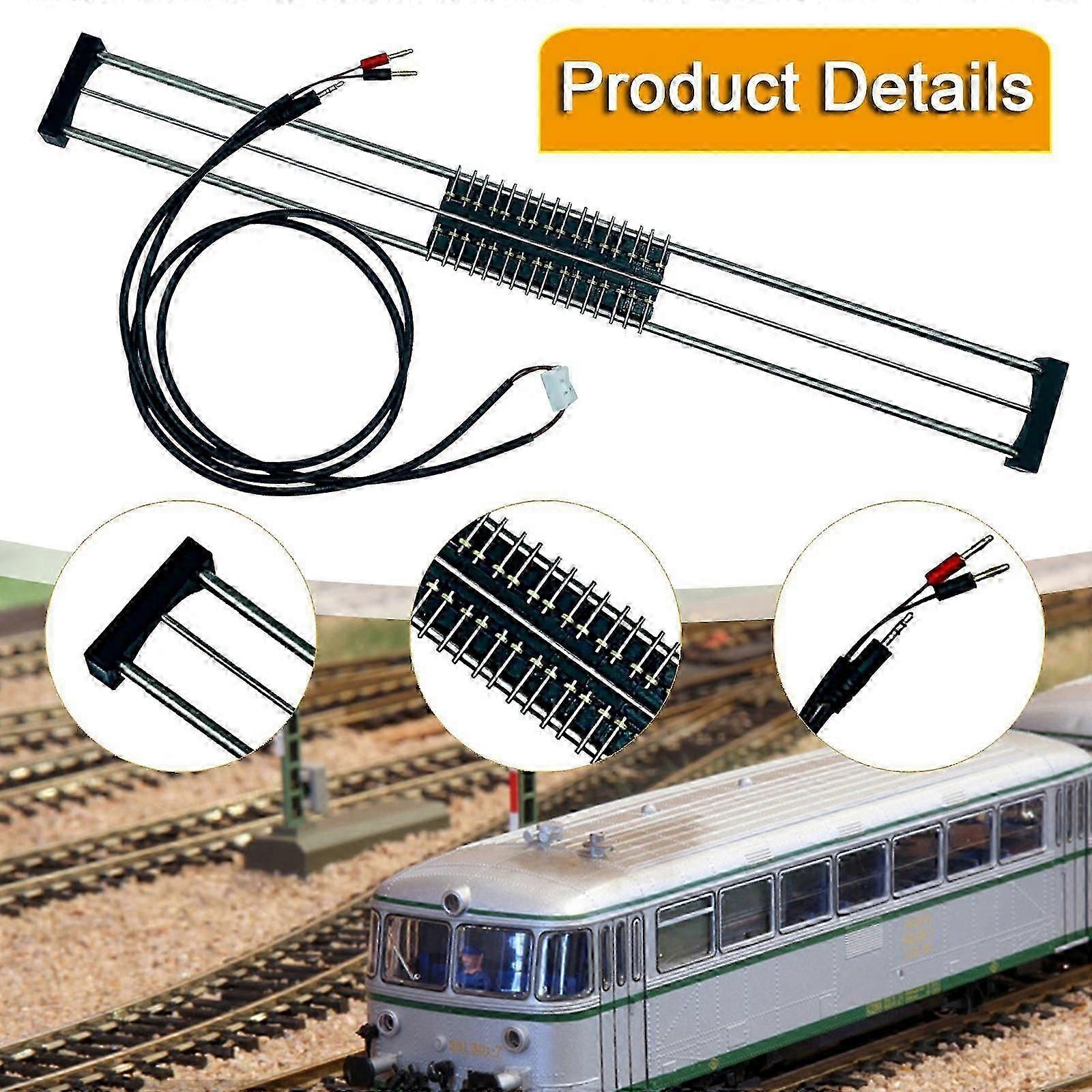 1/87 HO Scale Train Treadmill Track Bearing in Realistic Metal for Model Railways