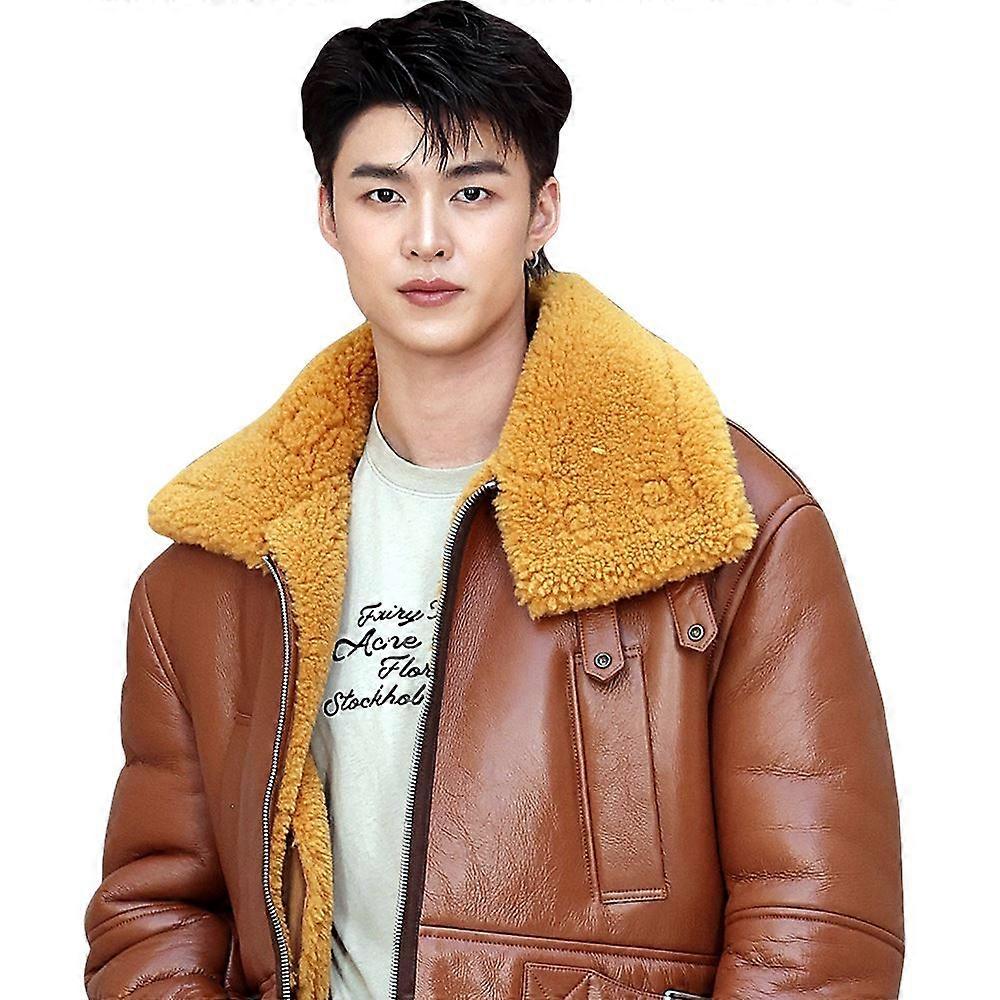 Meen Nichakoon (Brown Jacket) Half Body Buddy Cutout