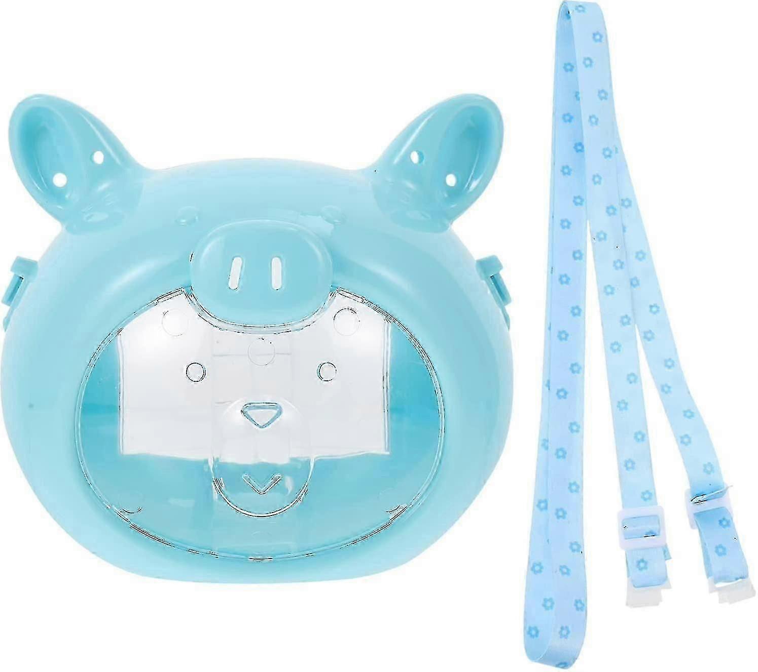 Hamster Taşıyıcı Portatif Hamster Taşıma Kafesi Habitat, Mavi