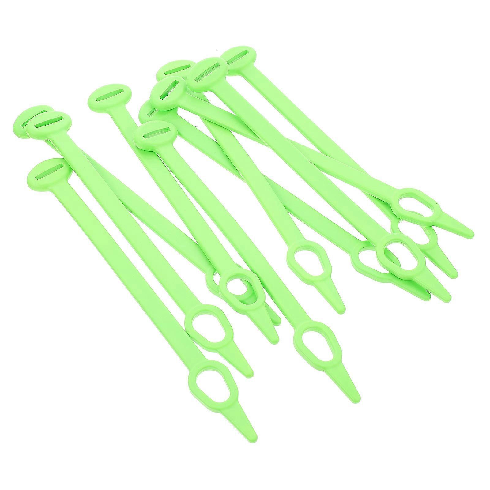 Silicone Windproof Hook Umbrella Hanging Hook for 20Pcs Green