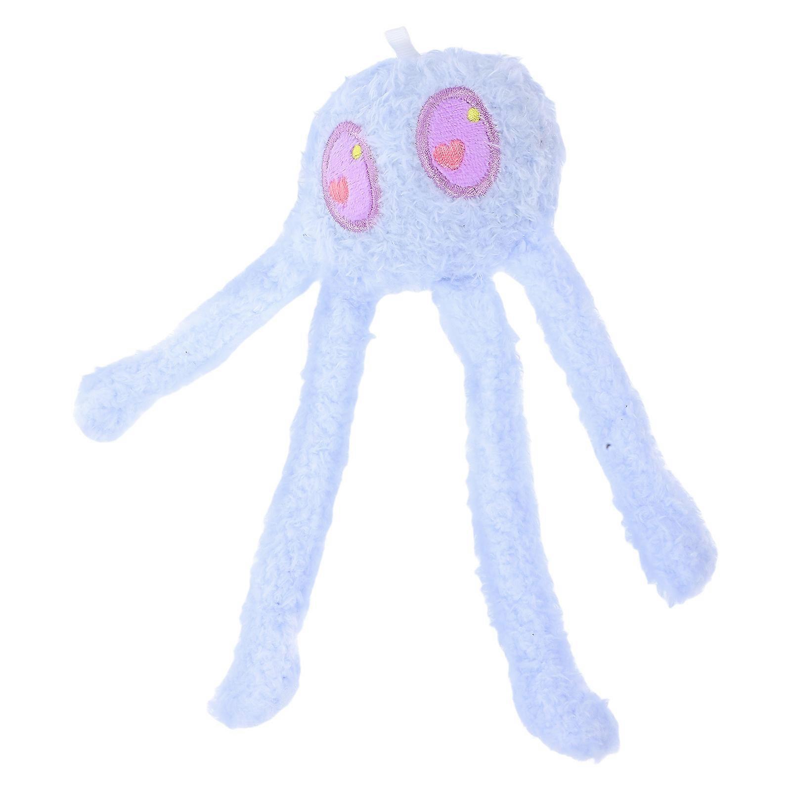 Interactive Plush Octopus Cat Toy for Pet Indoor Chewing 5Pcs Pack