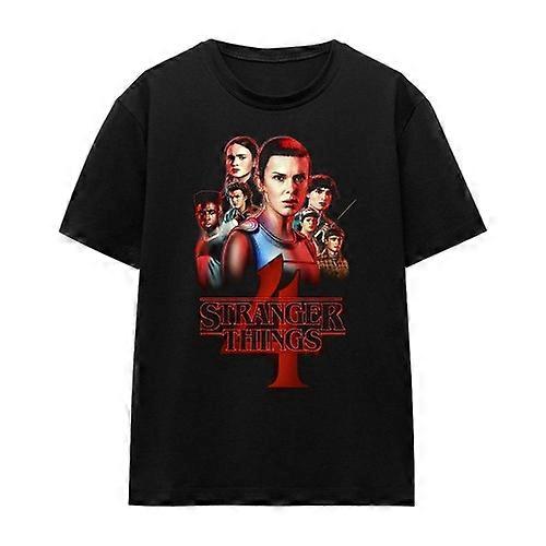Camiseta con póster de Stranger Things 4 para mujer