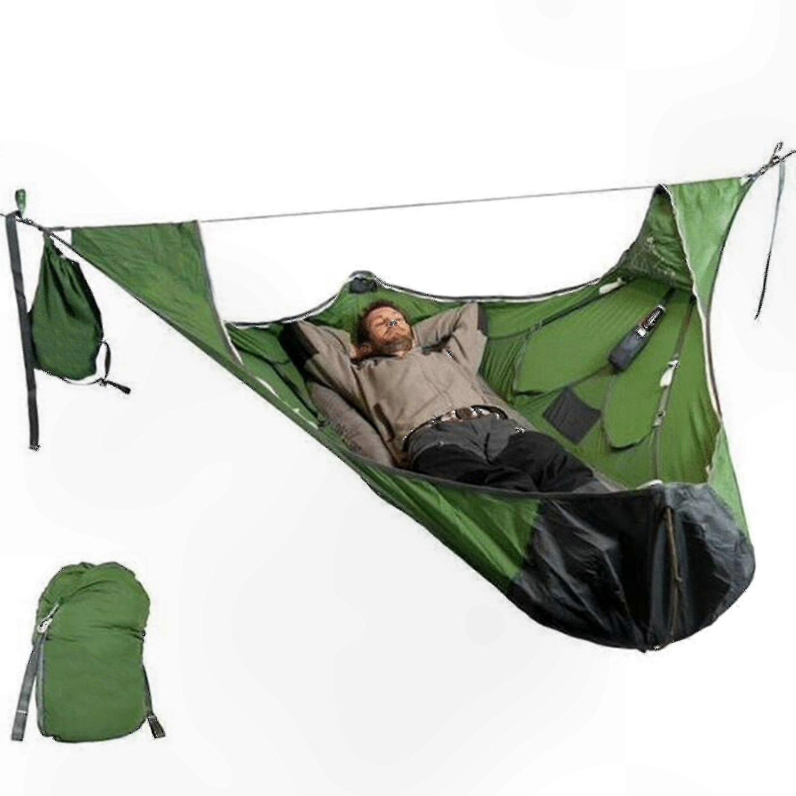 Lightweight Portable Hammock with Mosquito Protection for Outdoor Adventures and Camping Trips