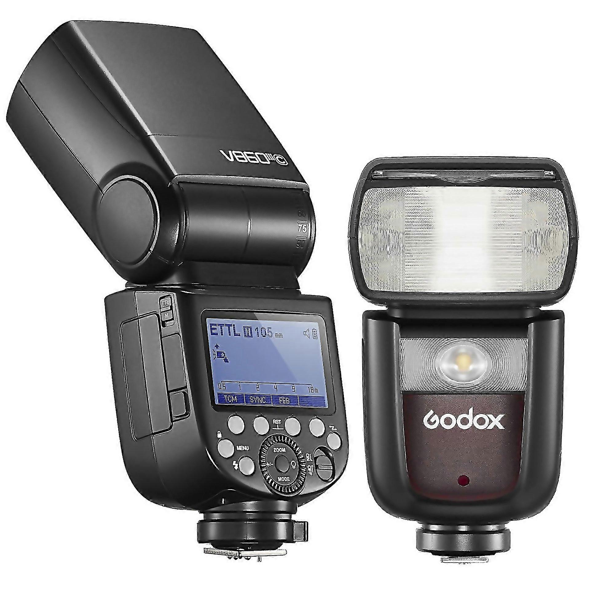 For Godox V860 Iiic 24ghz Wireless Ttl Ii Hss Flash Speedlite For Canon