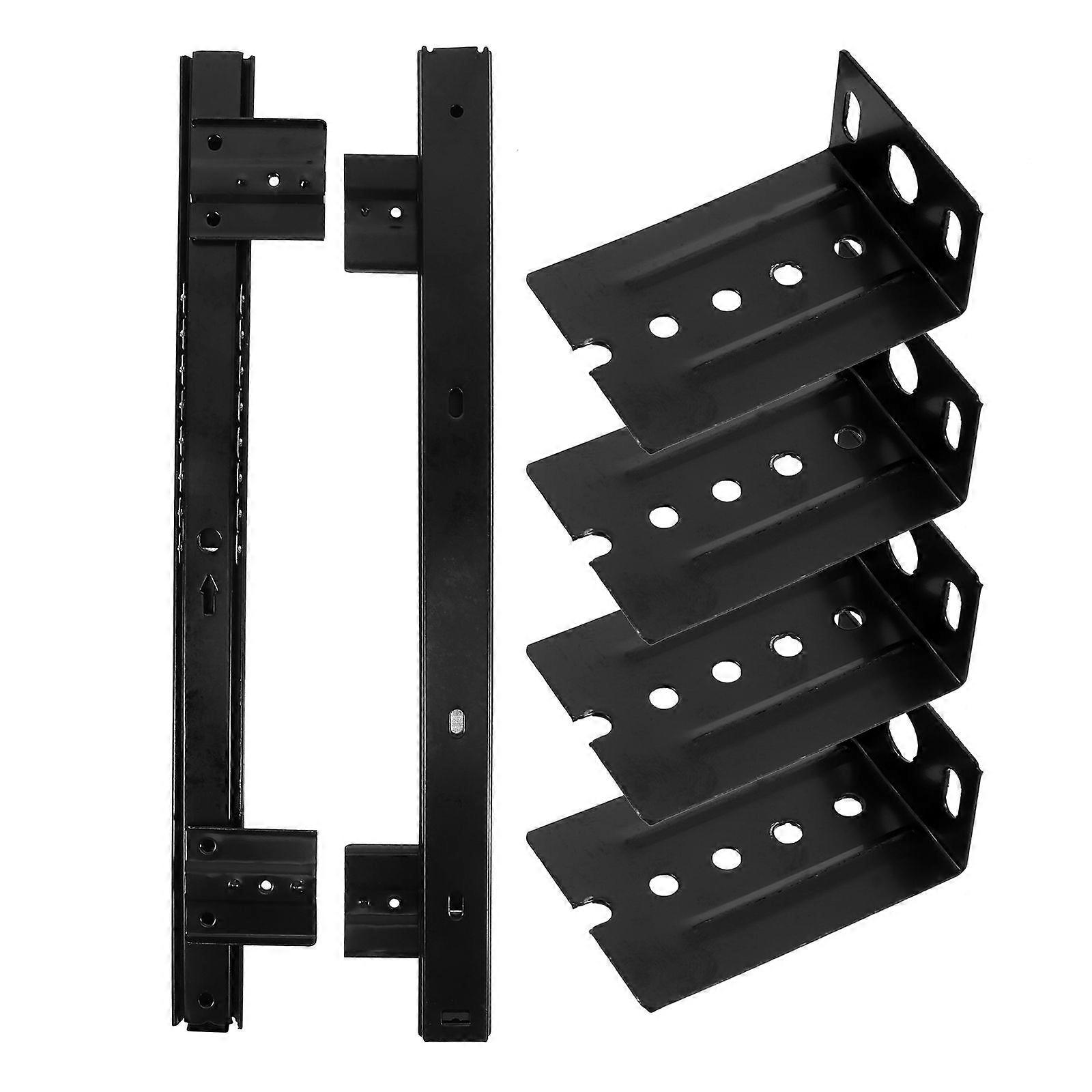 1 Set Tastatur Rutsche Stahl Ersatz Führungsschiene Seite Montieren Tastatur Rutsche