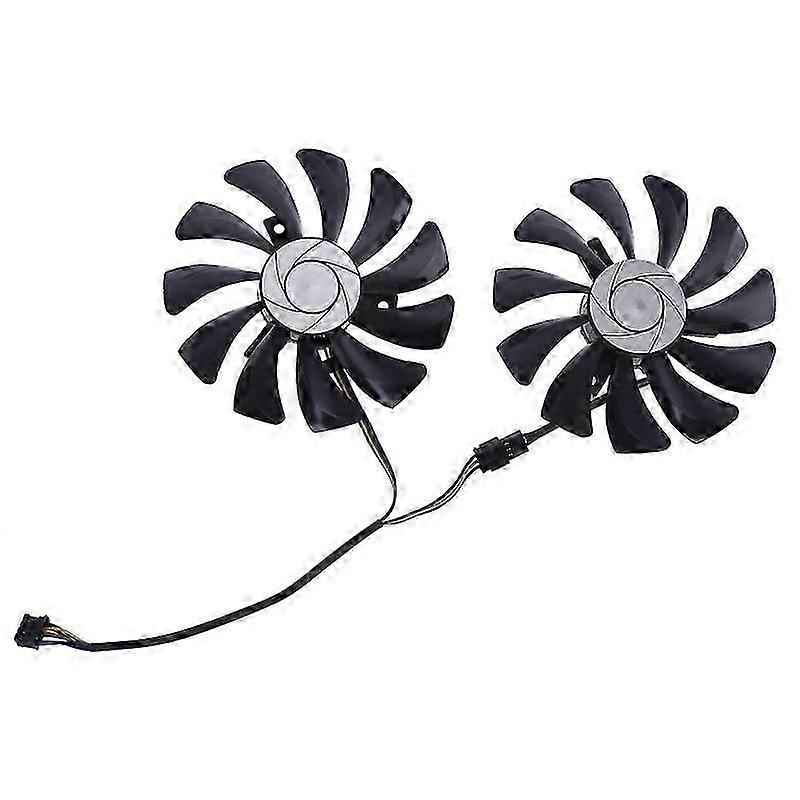 1 Pair 85mm HA9010H12F-Z 4Pin Cooler Fan Replacement for MSI GTX 1060 OC 6G GTX 960 P106-100 P106 GTX1060 GTX960 Graphics Card Fan