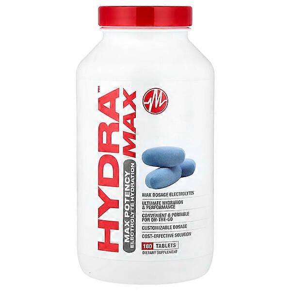 Metabolic Nutrition, HydraMAXÃÂ¢ÃÂÃÂ¢, Max Potency, 180 Tablets