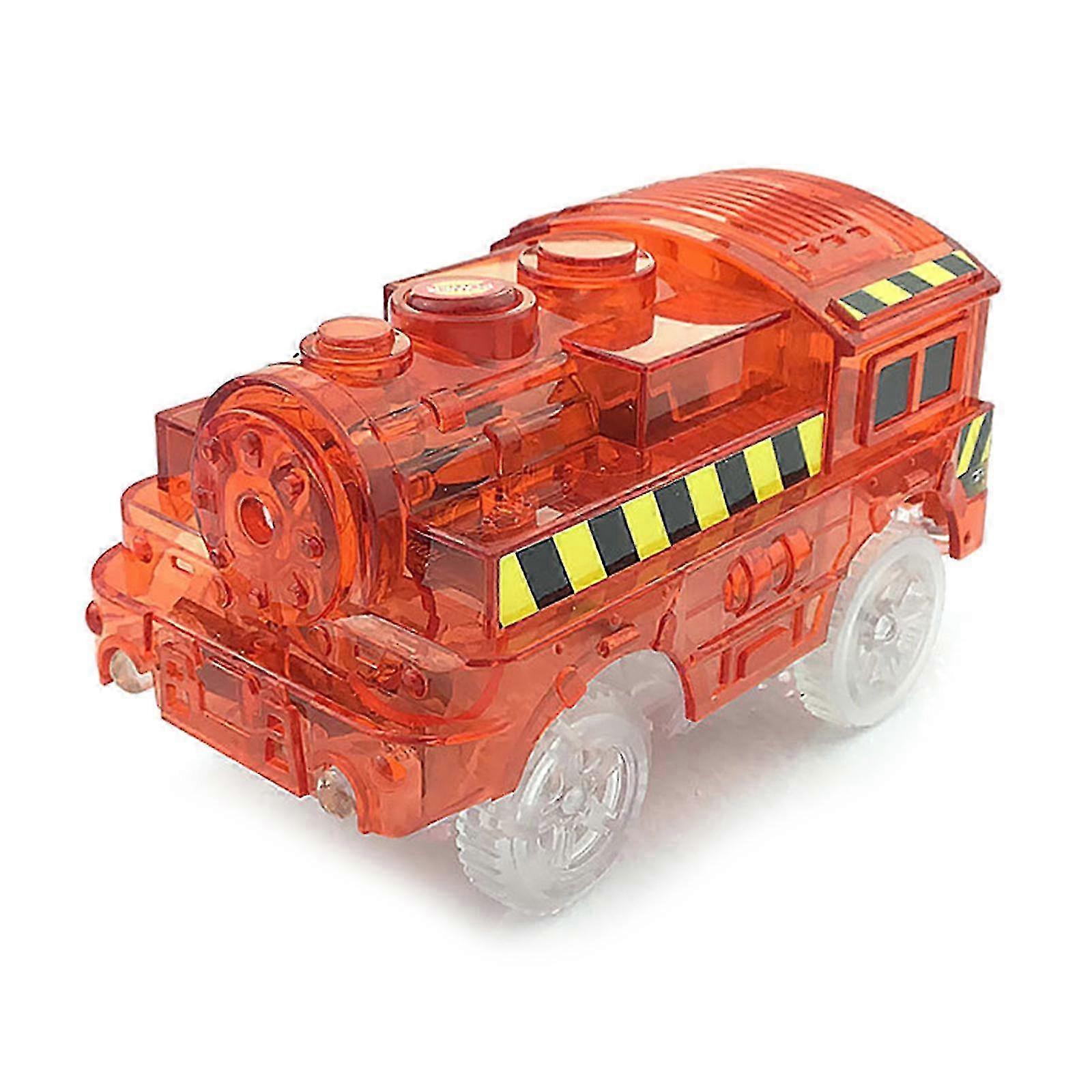 Replaceable Track Train Model Led Racing Car Toy For Children Mostly Track Toys