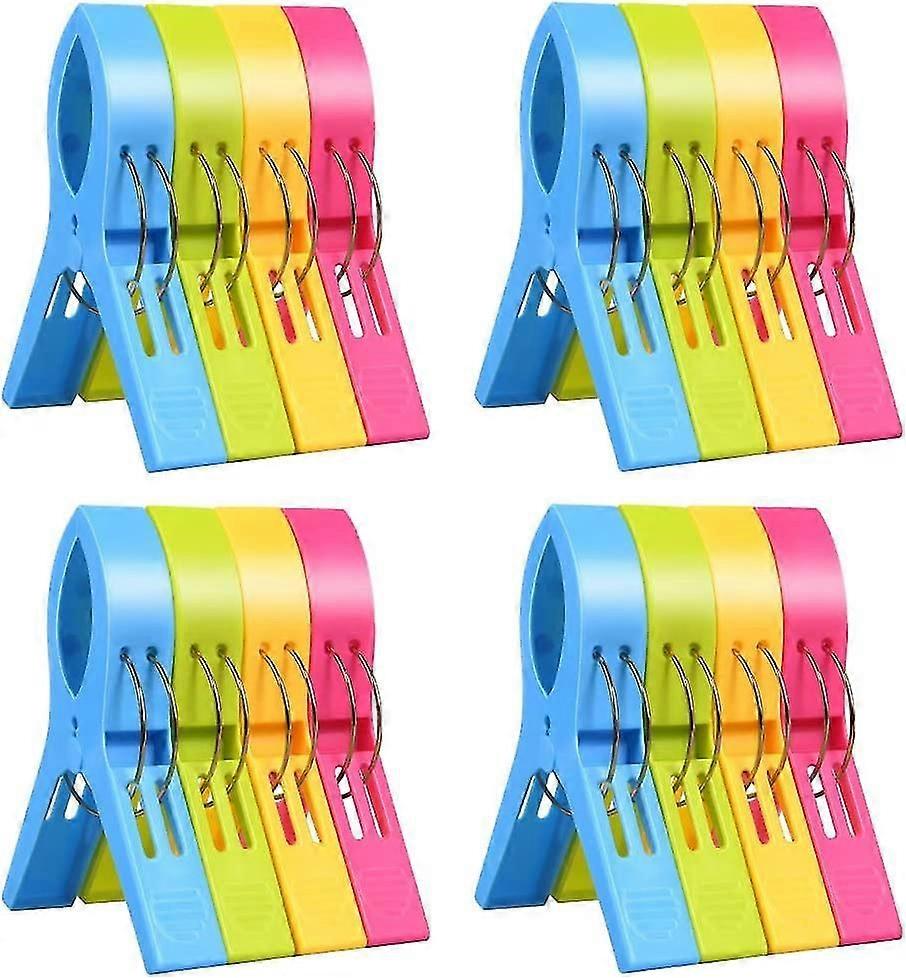 Strong Windproof Beach Towel Clips For Sunbed, Clothes