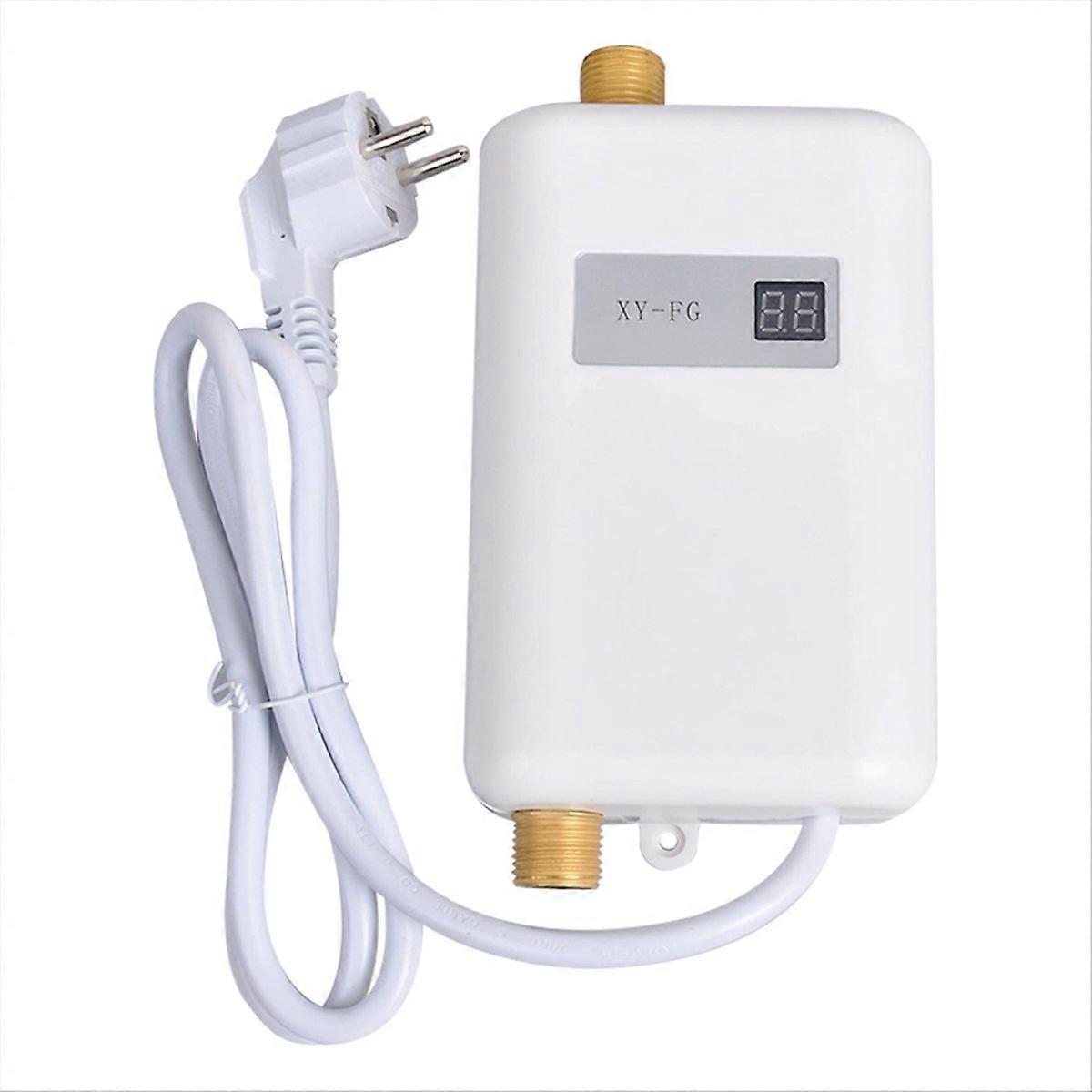 chauffe-eau instantané 3800W Chauffe-eau électrique Chauffe-eau EU Plug