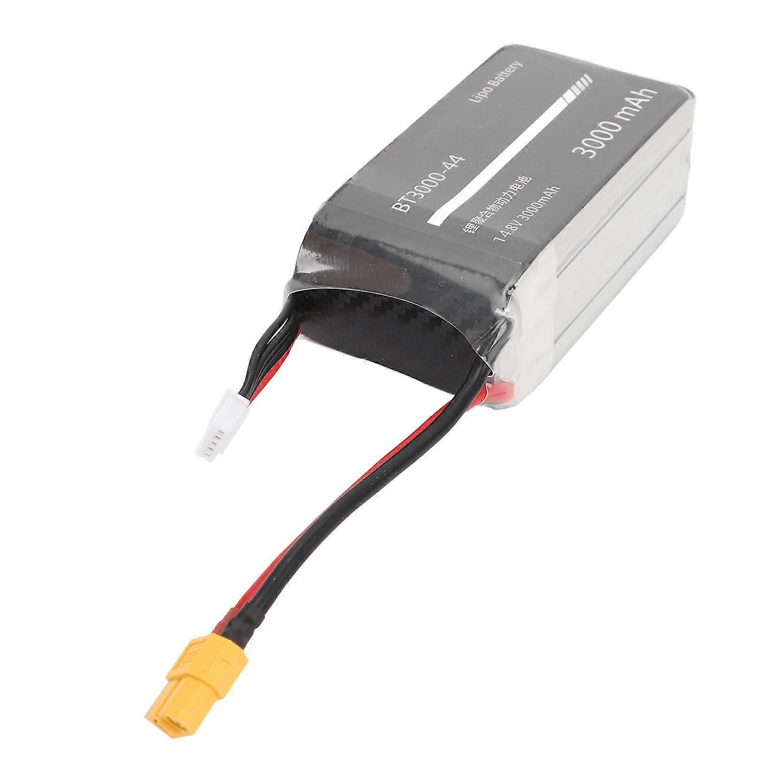 14.8V 3000mAh Lithium Battery Replacement Lithium Ion Battery For Flywing BELL206 for UH1 RC Helicopters 